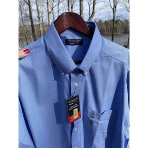 TravelSmart Roundtree & Yorke Polo Shirt LS Easy Care Pocket Men 2XT NWT